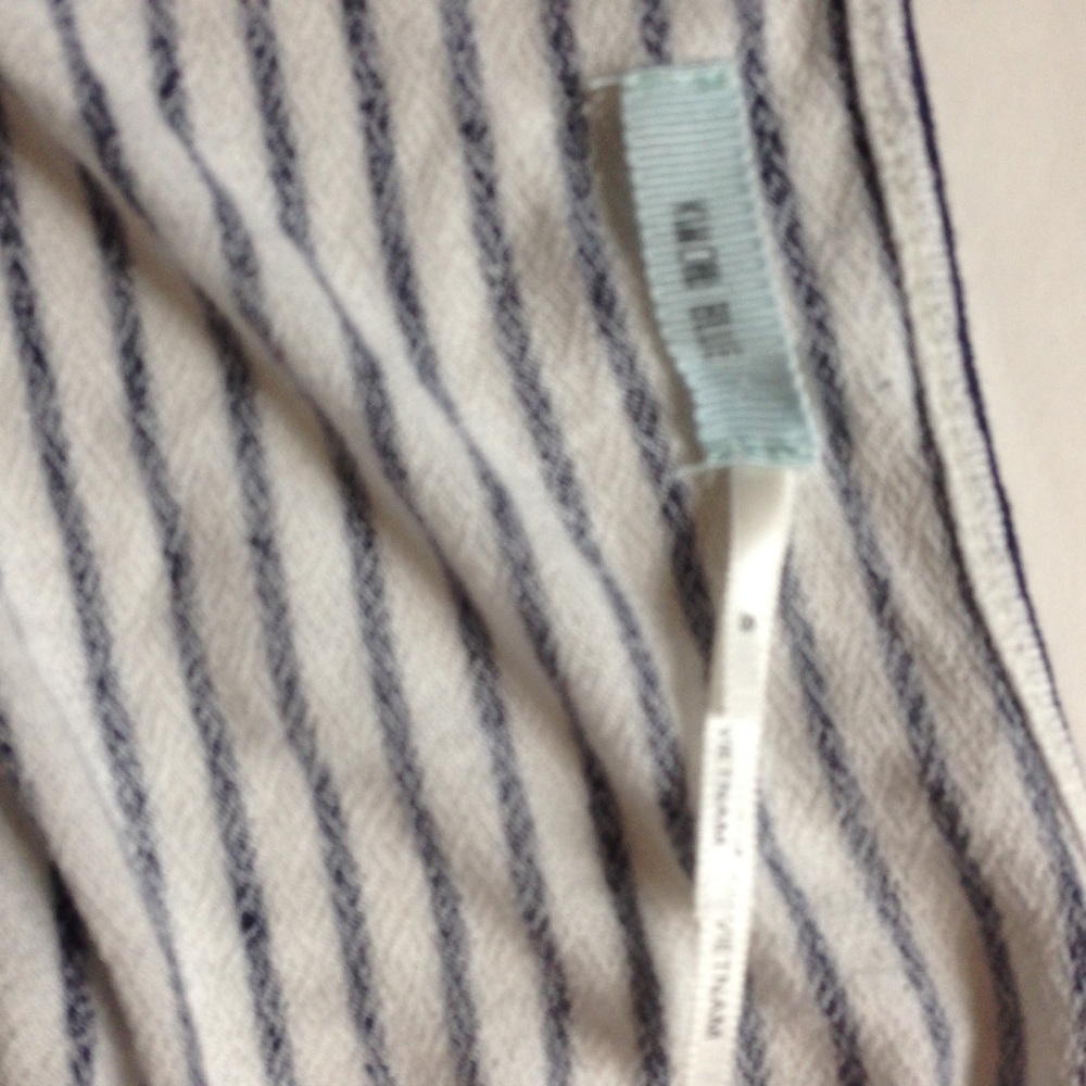 UO Kimchi Blue striped tank crop top shirt S - Picture 4 of 7
